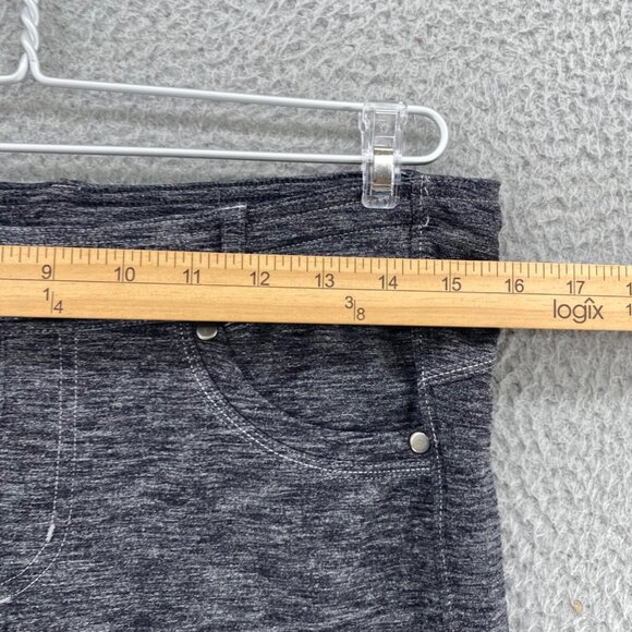 Kuhl Pants Womens 8 Gray Heather Knit Capri Stretch Pull On Activewear Athletic* - Picture 11 of 15